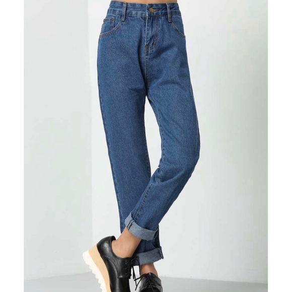Vintage Denim - VINTAGE High Waisted Mom Jeans